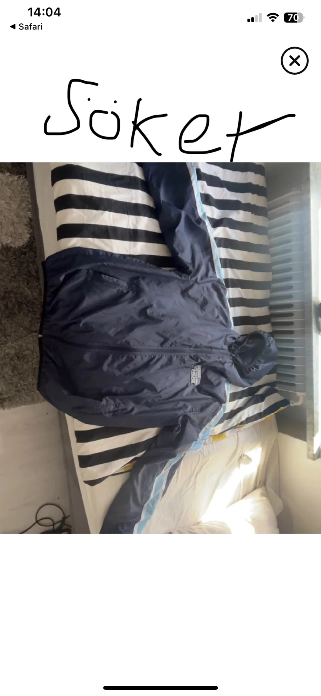 Söker norra läktaren Malmö vind jacka