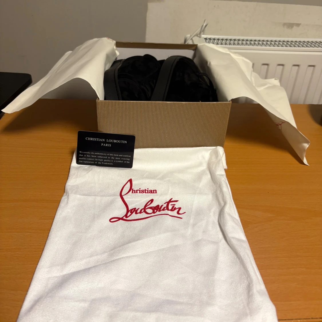 Christian Louboutin svarta sneakers - 2