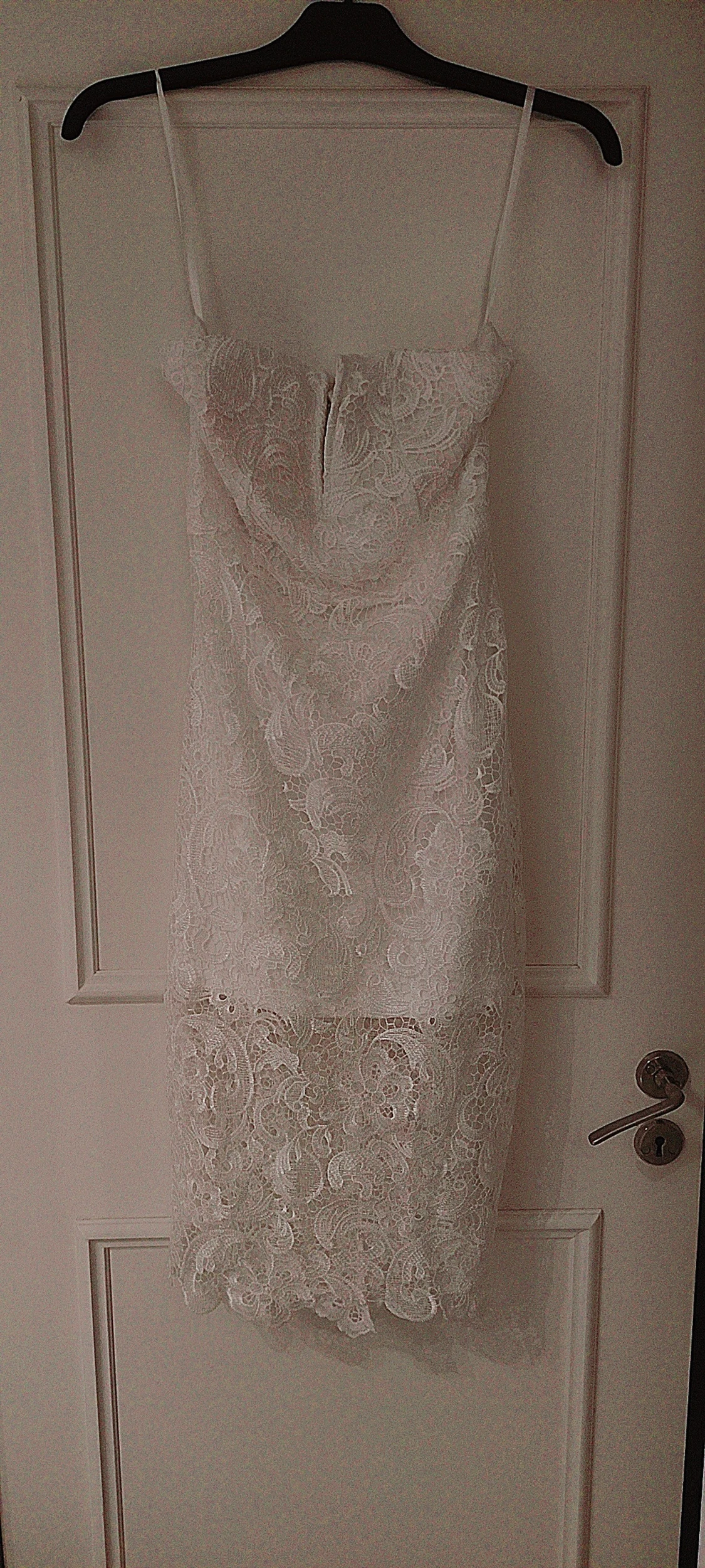 Vit spetsklänning från NLY One