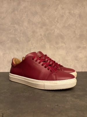 Axel Arigato sneakers - Säljer dessa sneakers från Axel Arigato i bra skick. Skorna är tillverkade i skinn med mockadetalj på hälen och har snörning framtill. Storlek 43!