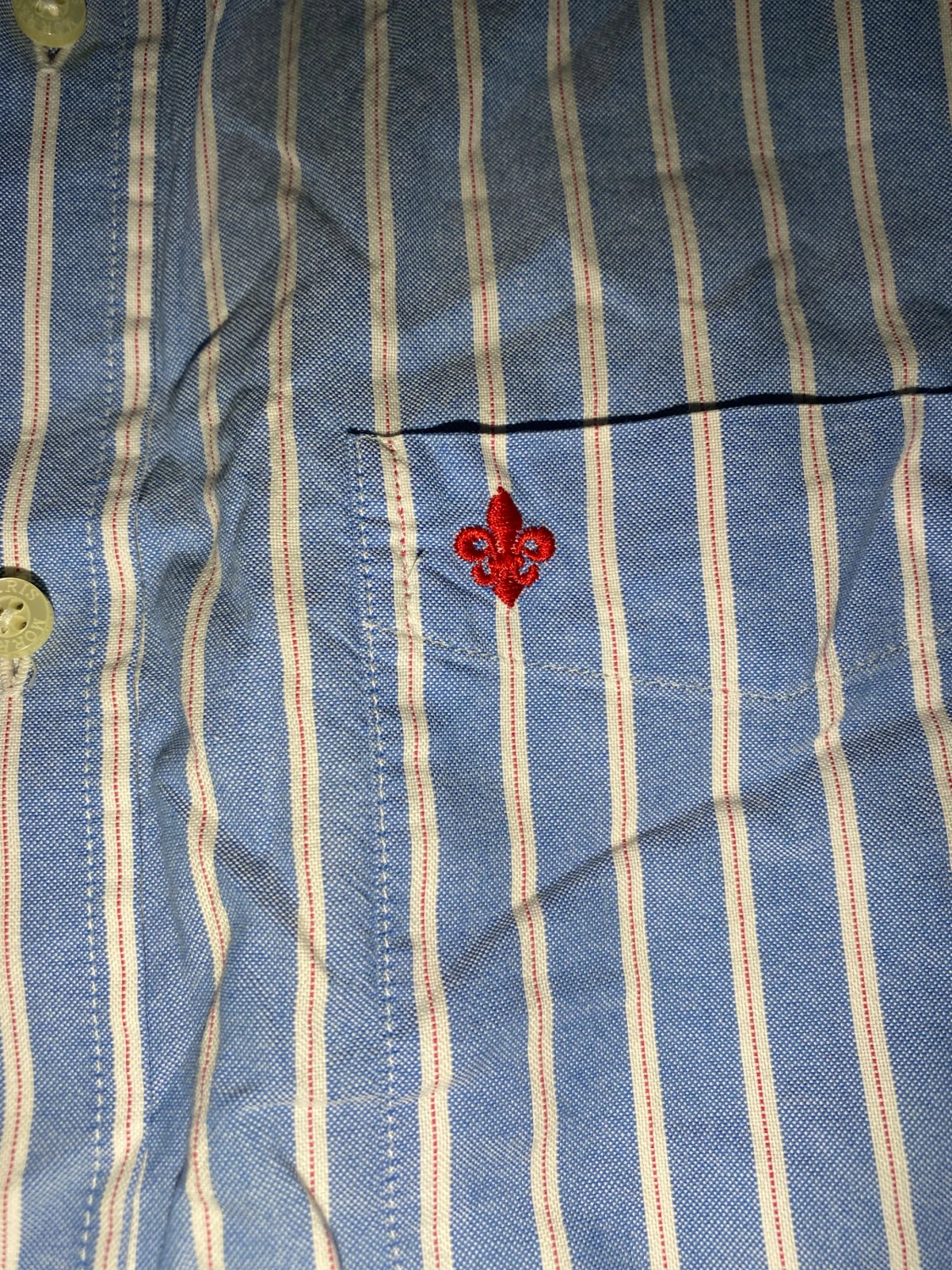 Blårandig skjorta från Morris  - 2