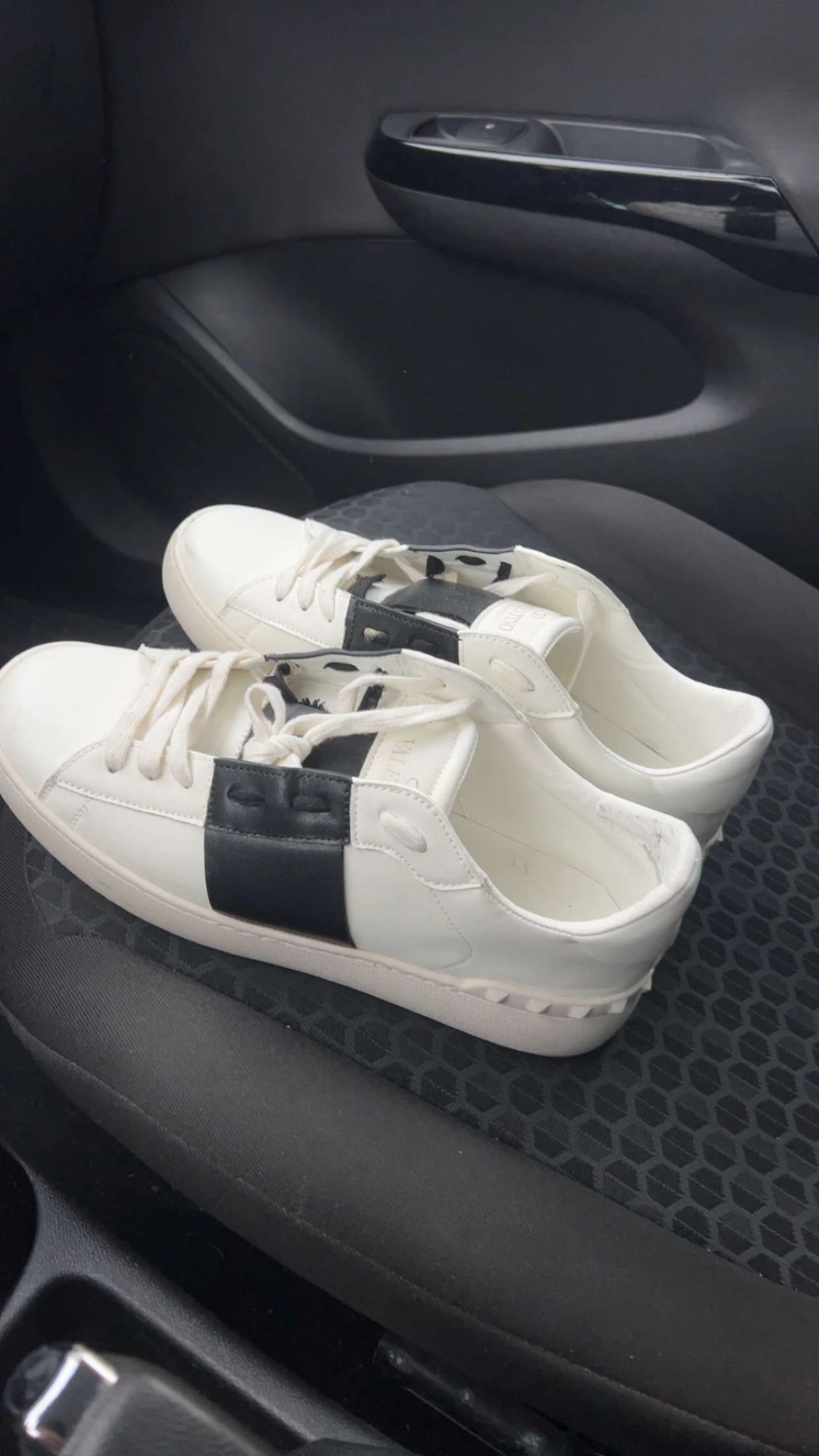 Valentino Open sneakers vit/svart