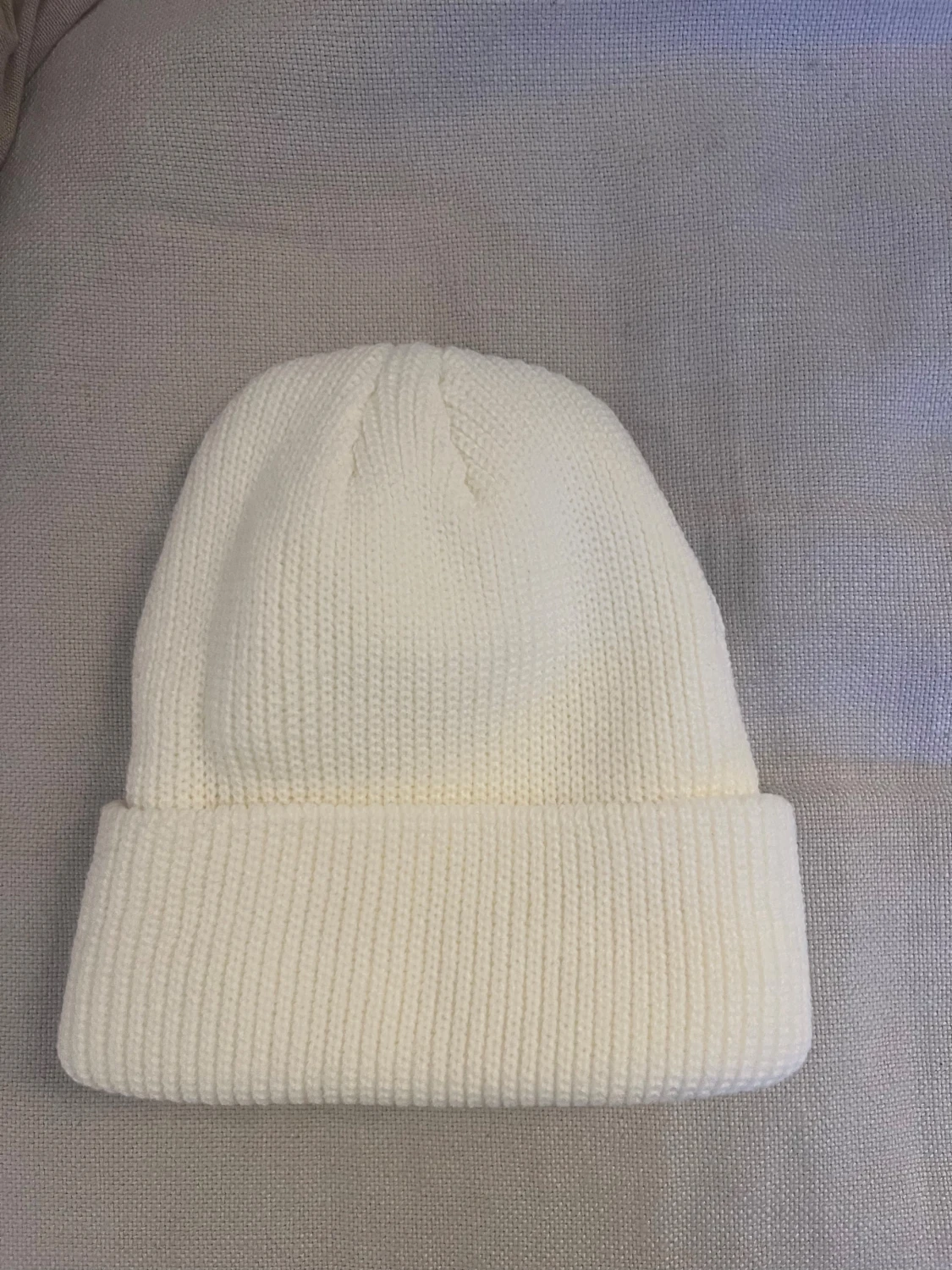 Vit Moncler mössa med logga - 2