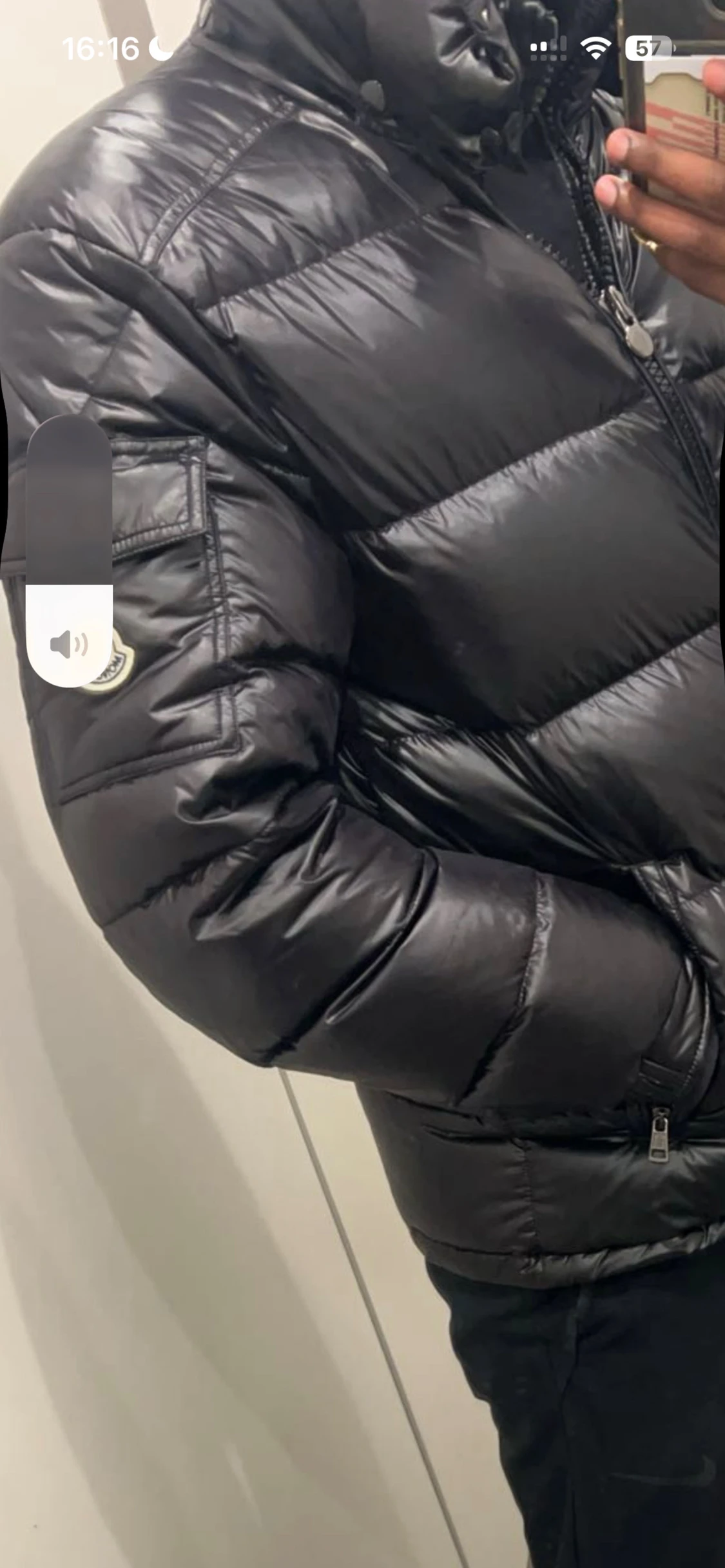 Svart pufferjacka från Moncler - 3