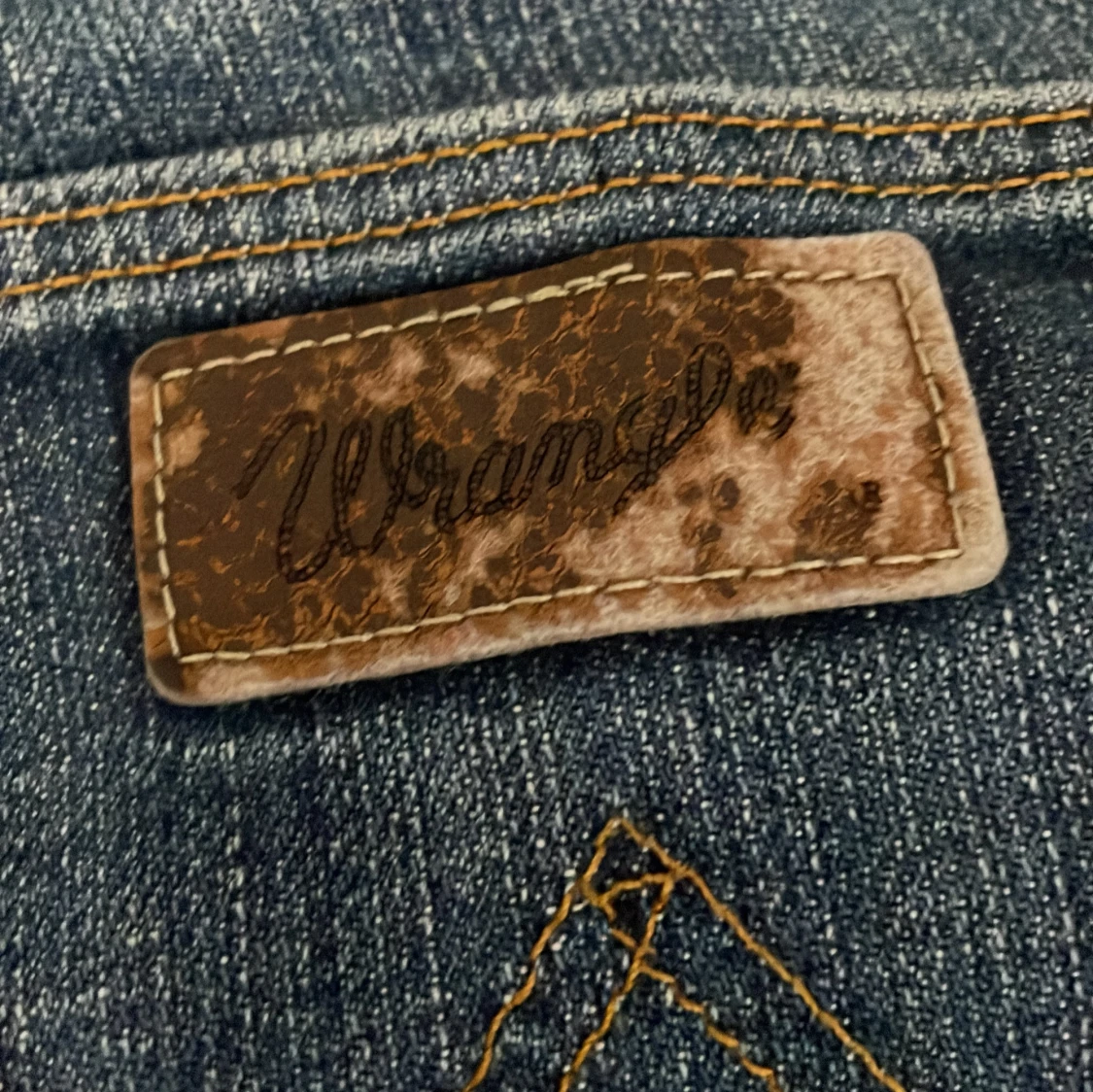 Wrangler blå bootcut jeans - 3