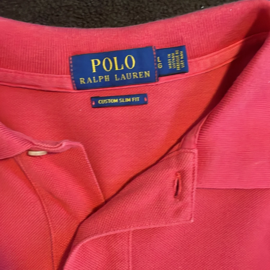 Röd pikétröja Polo Ralph Lauren - 2