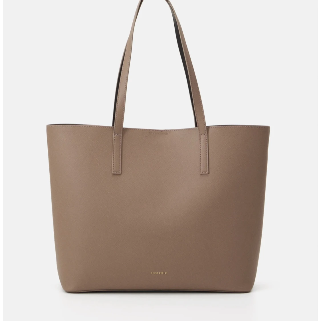 Beige shoppingväska