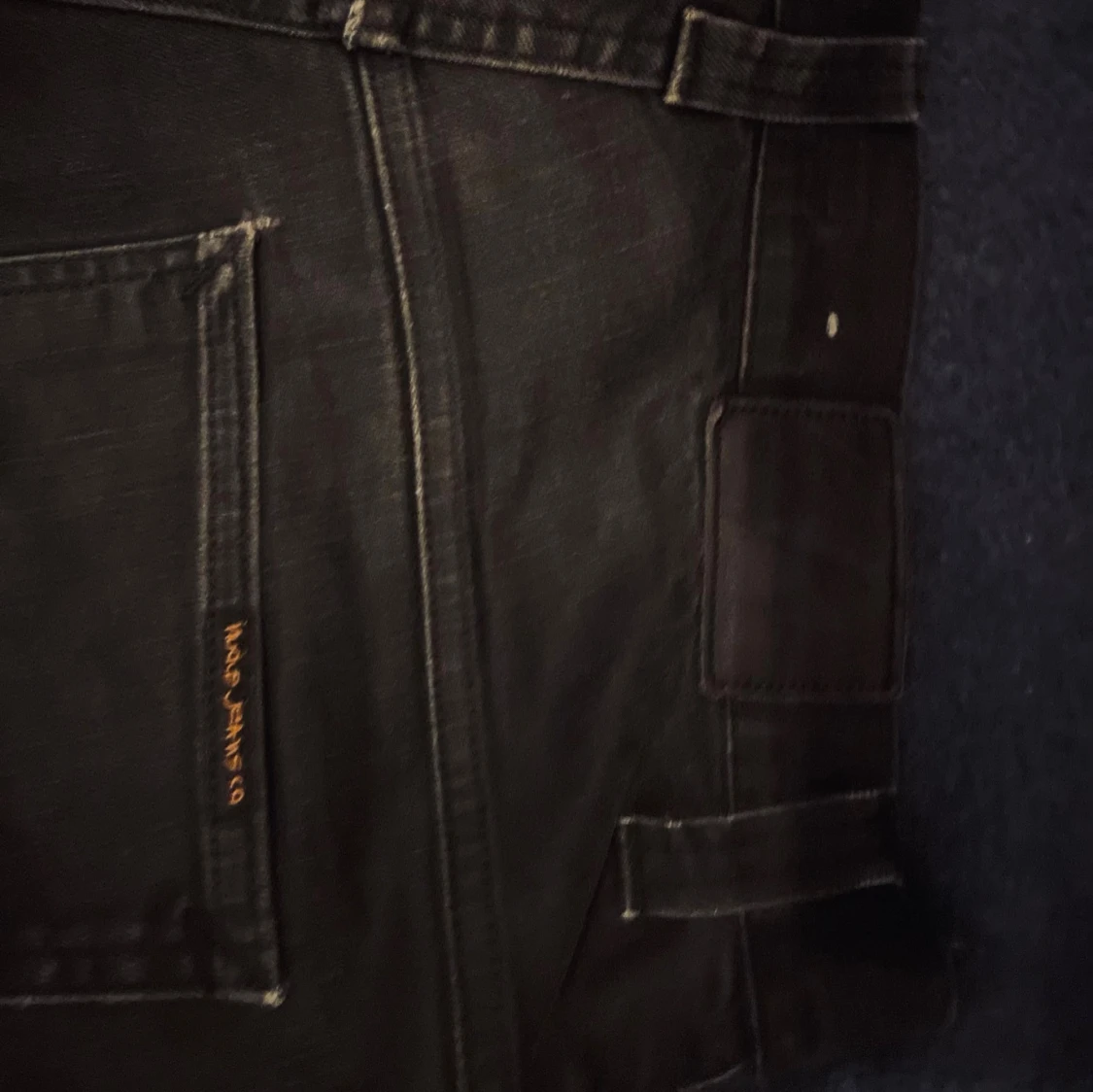 Svarta slim fit jeans från Nudie Jeans - 2