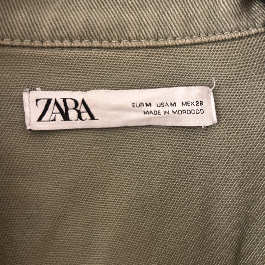 Grön jeansjacka från Zara - 2