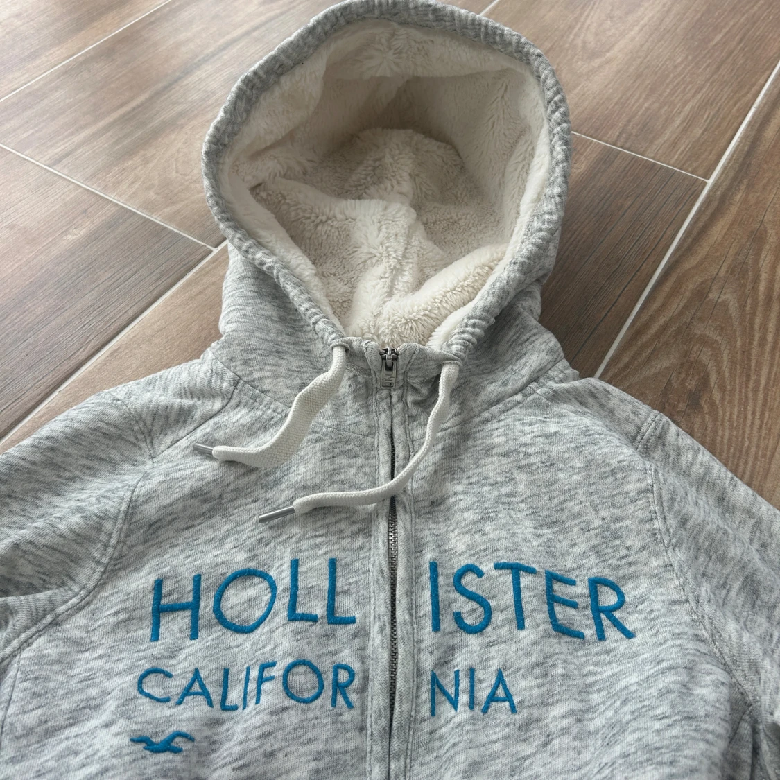 Hollister zip med foder - 3
