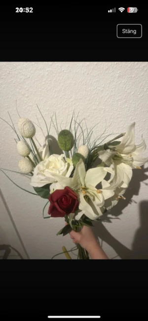 Blommor  - Konstgjord blombukett 