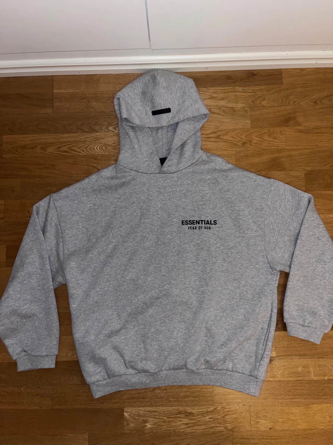 Grå Essentials Fear of God hoodie - 3