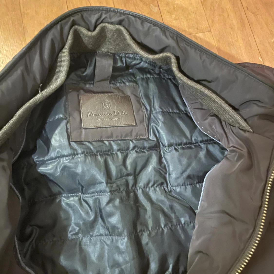 Brun field jacket från Massimo Dutti - 1