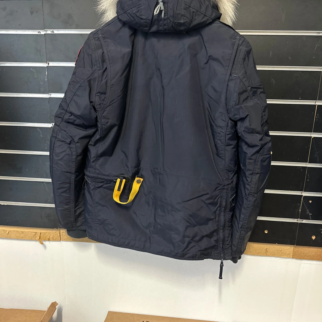 Parajumpers svart parkajacka med päls - 2