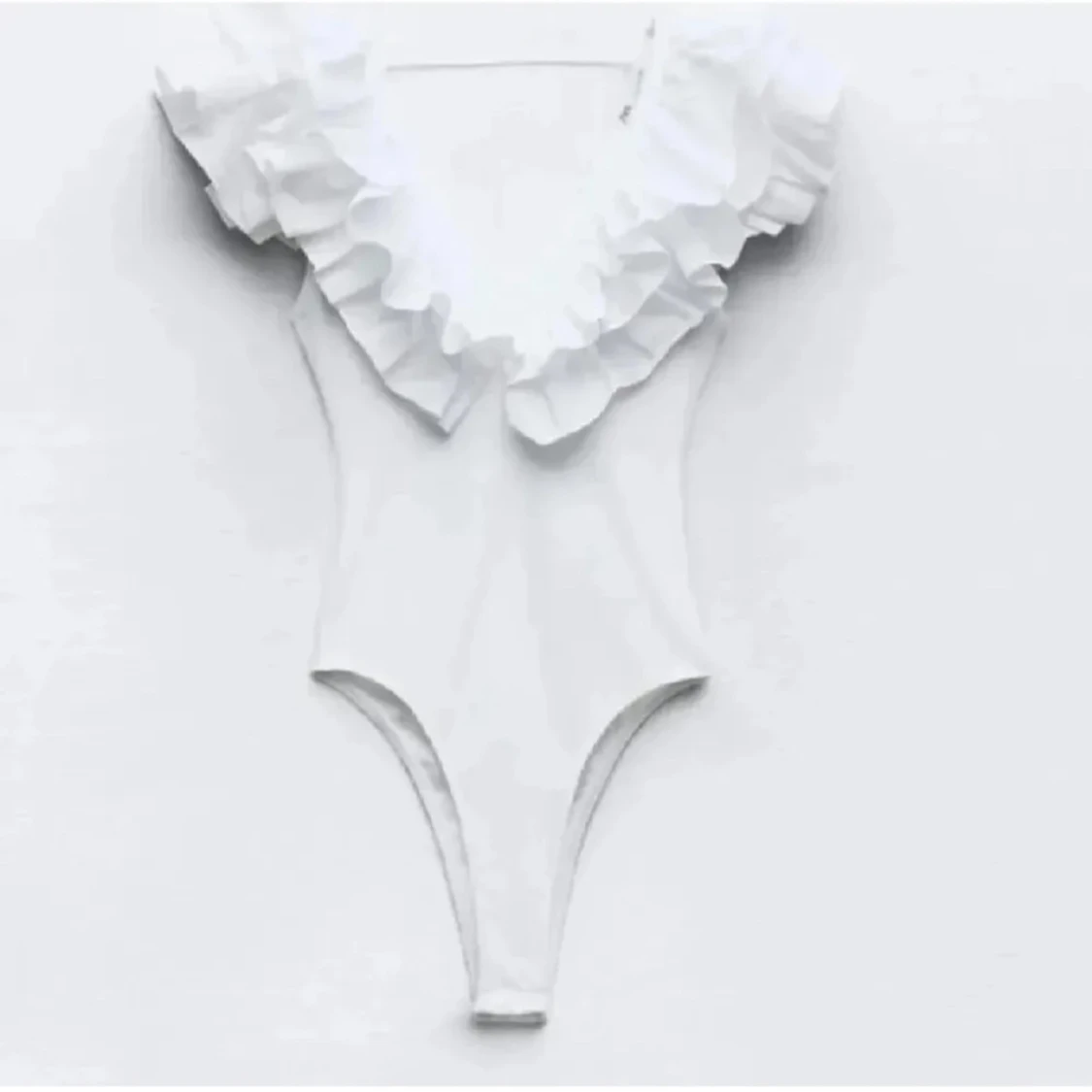 Jätte fin vit body🤍