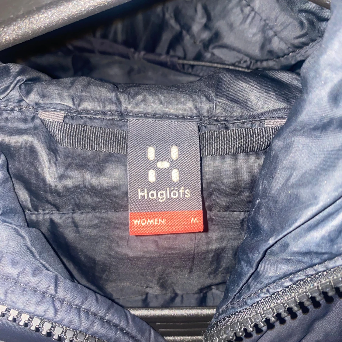 Svart pufferjacka från Haglöfs M - 1