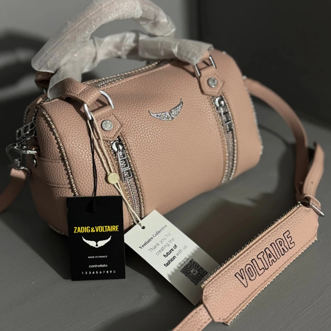 Zadig et Voltaire väska rosa  - 2