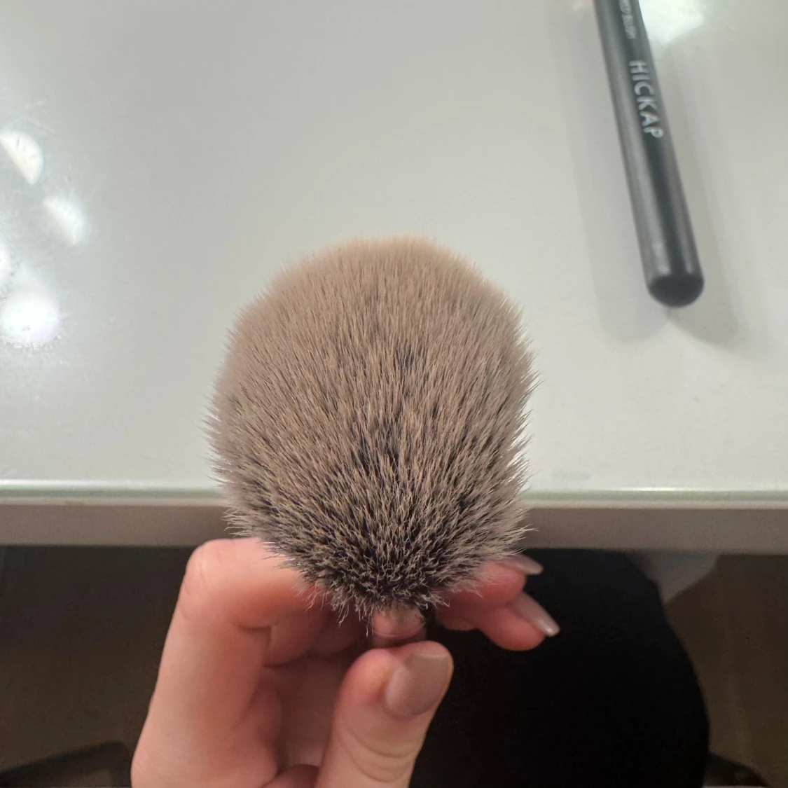 Hickap sminkborstar angled & blush - 2