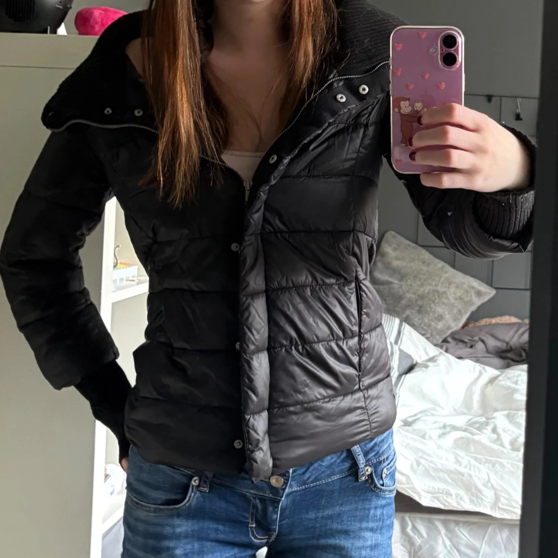 Svart pufferjacka från YFL Reserved - 1