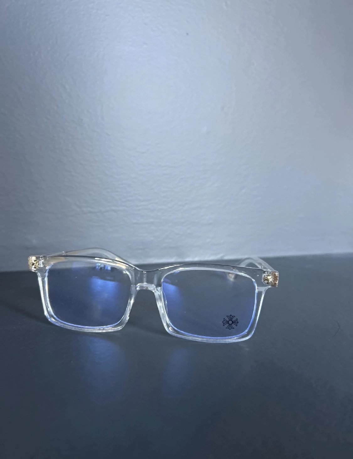 Chrome Hearts transparenta glasögon - 2