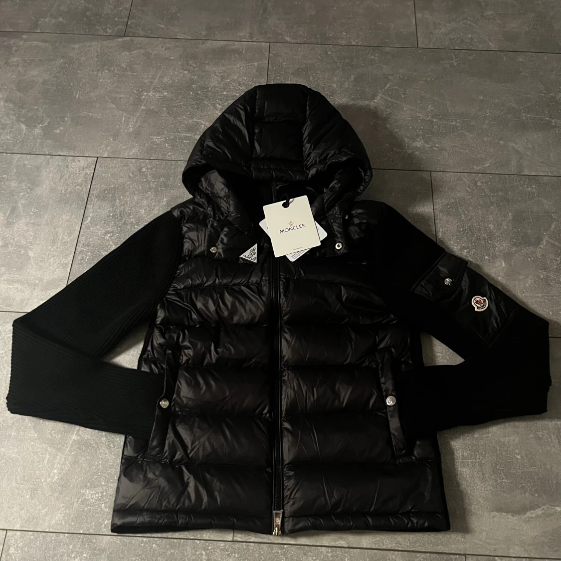 Moncler cardigan svart
