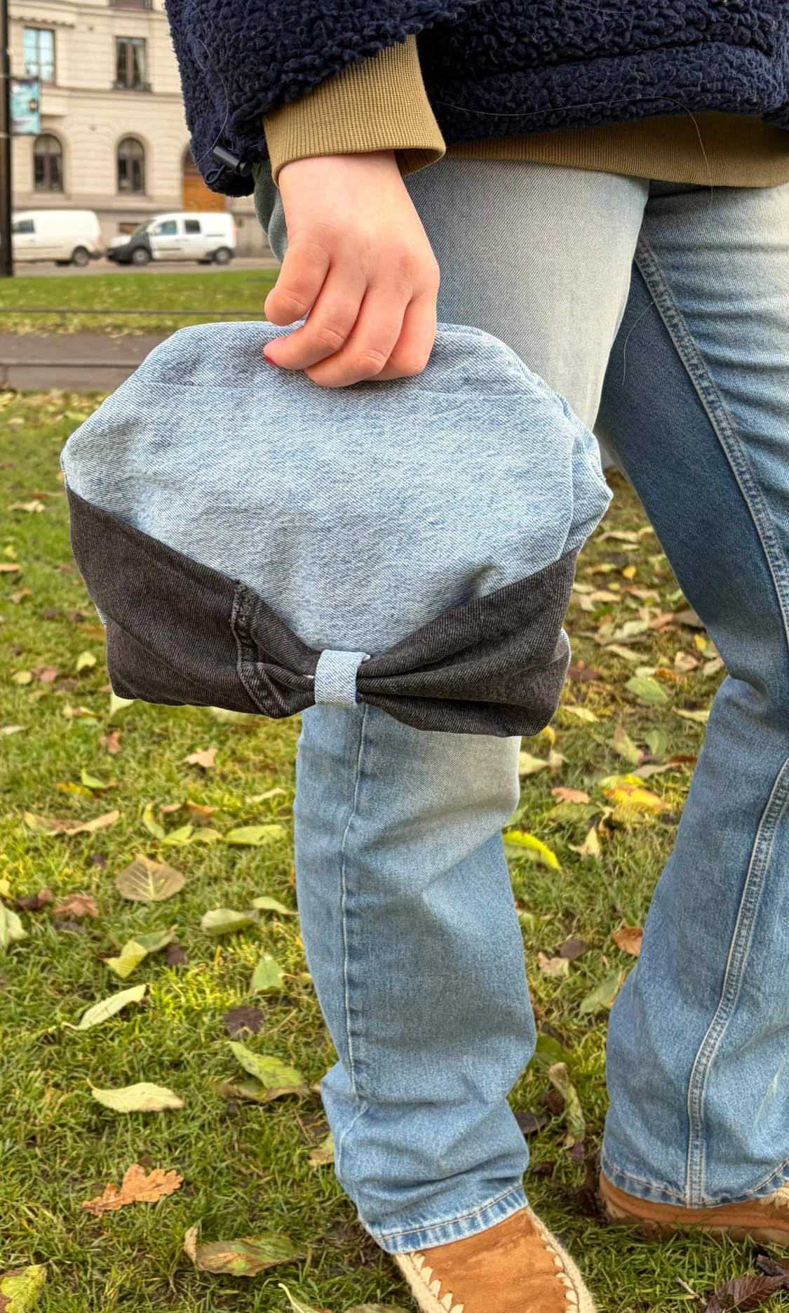 Clutch med rosett - 1