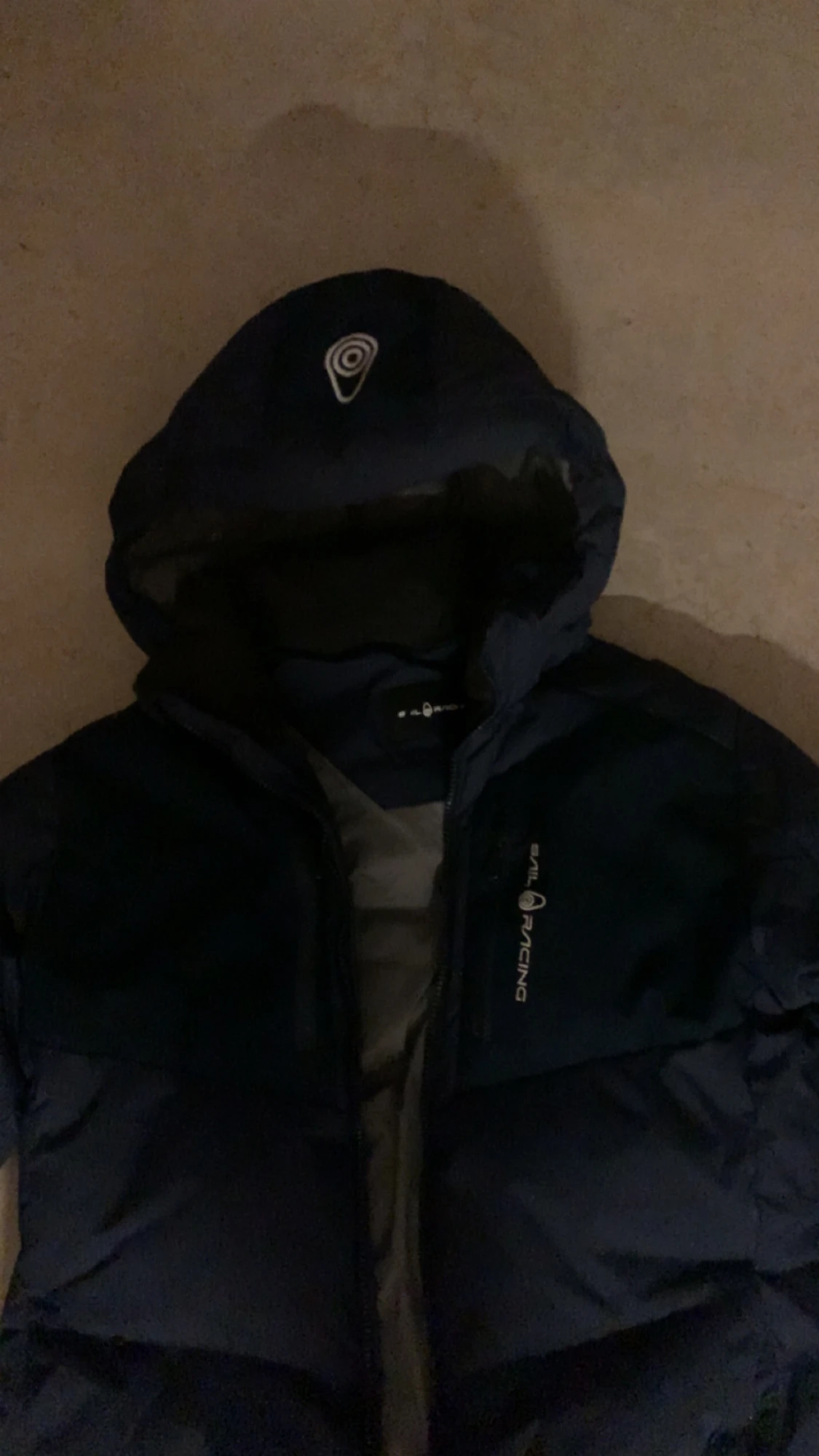 Mörkblå Sail Racing pufferjacka - 1