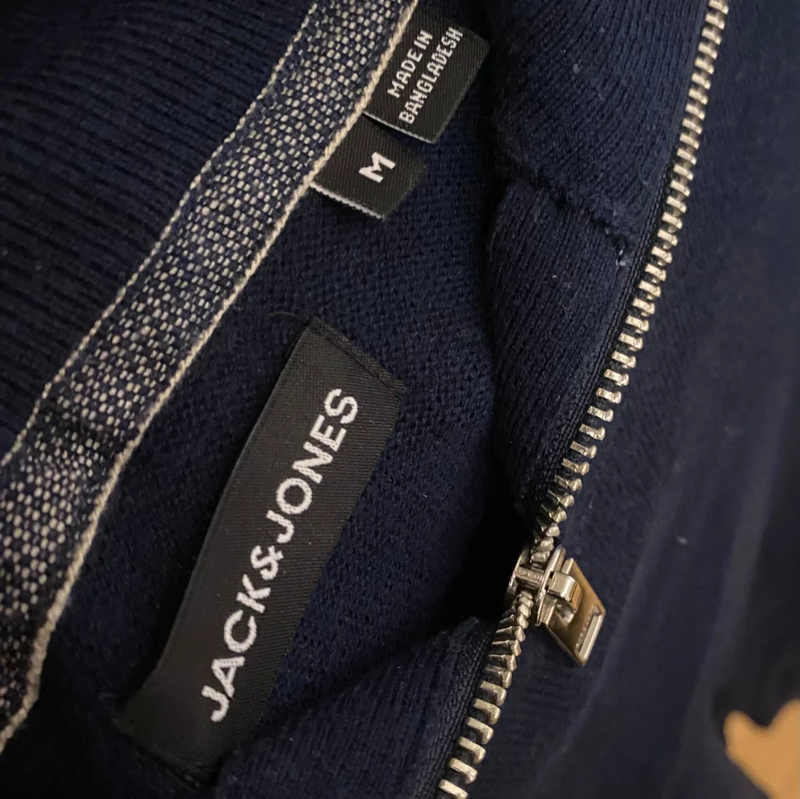 Marinblå half zip från Jack & Jones - 3