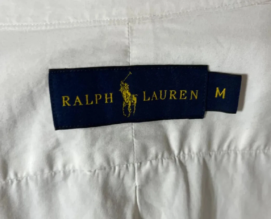 Vit skjorta från Ralph Lauren M - 2