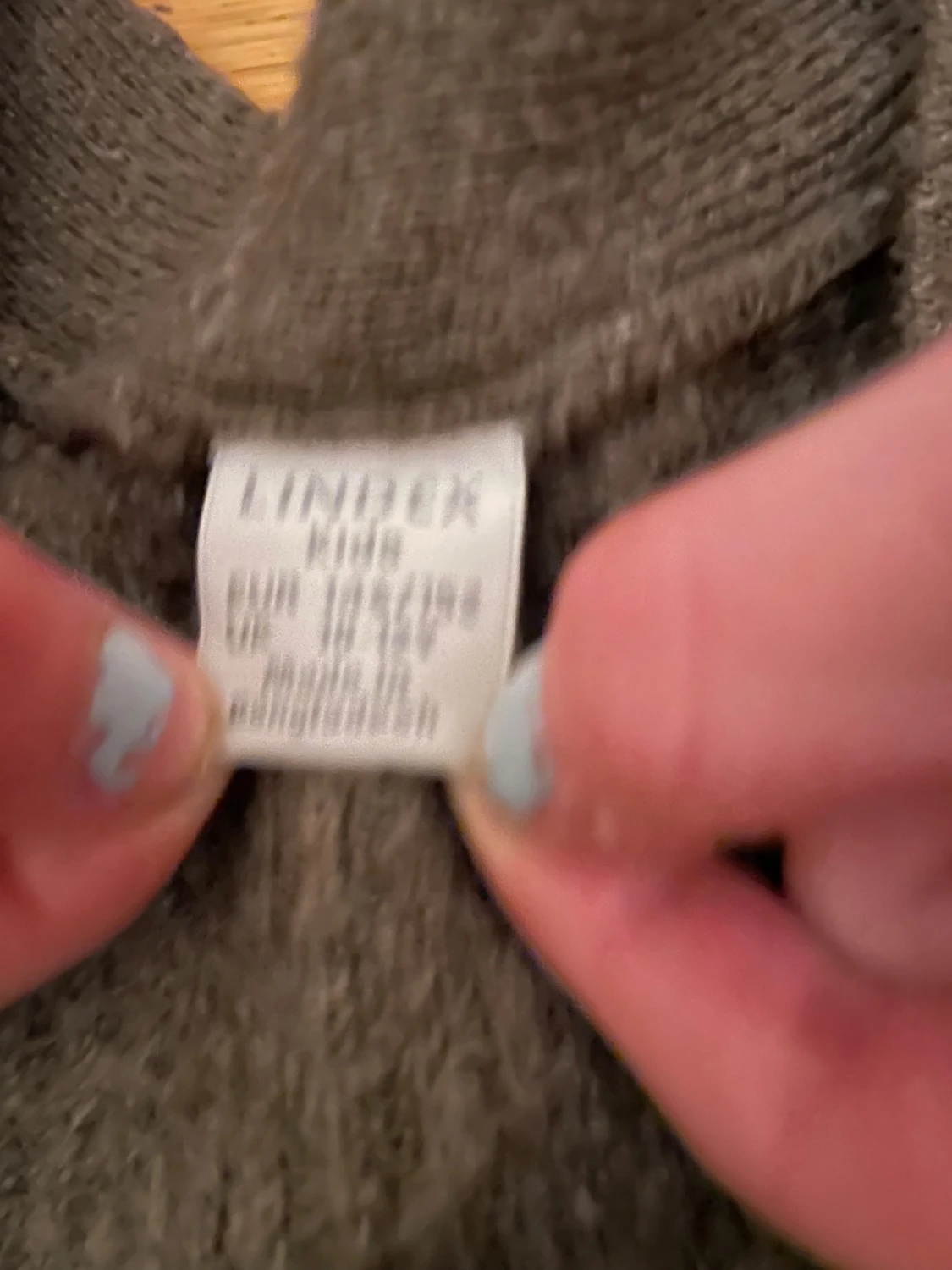 Brun stickad kofta från Lindex - 2