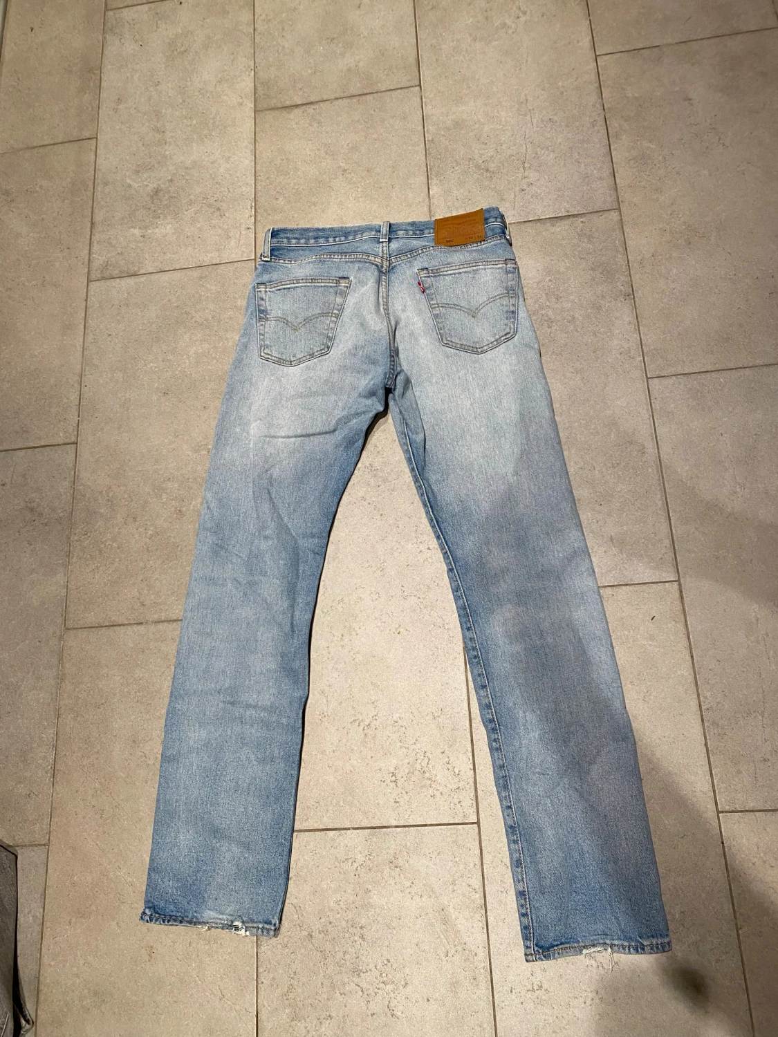 Levi's 501 ljusblå jeans W30 L34 - 1