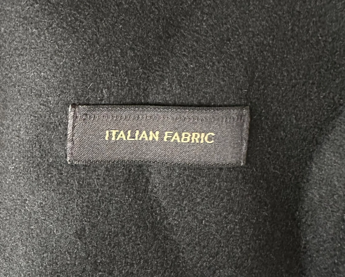 Svart Massimo Dutti kappa - 4