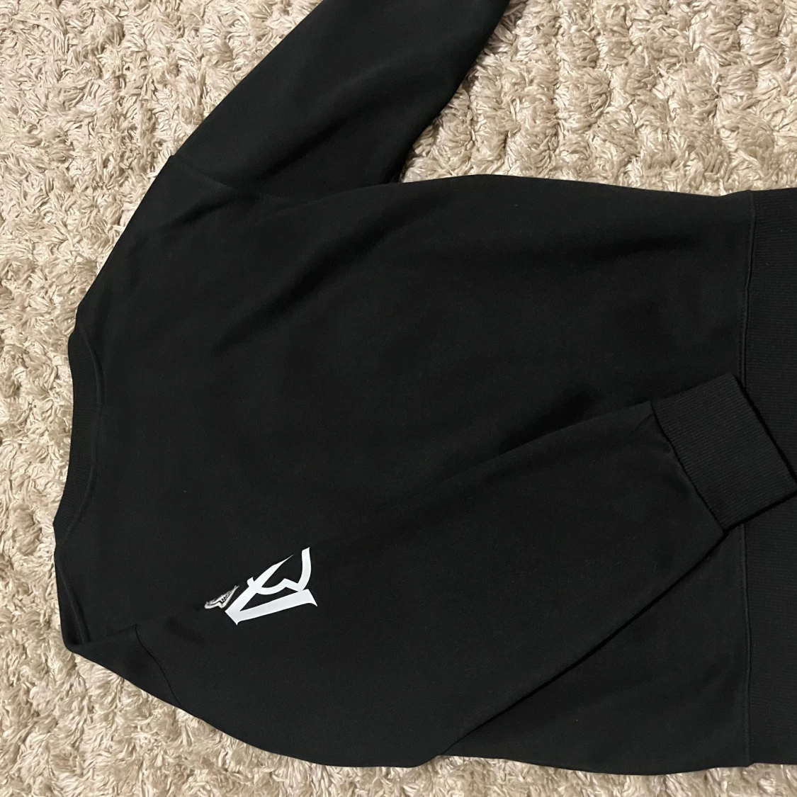 Svart Moncler sweatshirt med tryck - 3