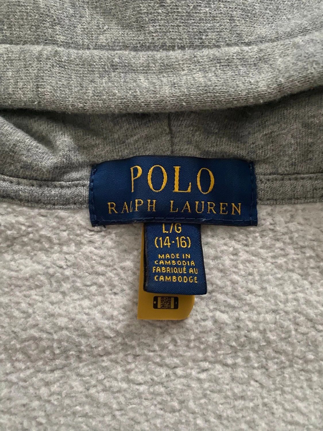Grå hoodie från Polo Ralph Lauren - 3