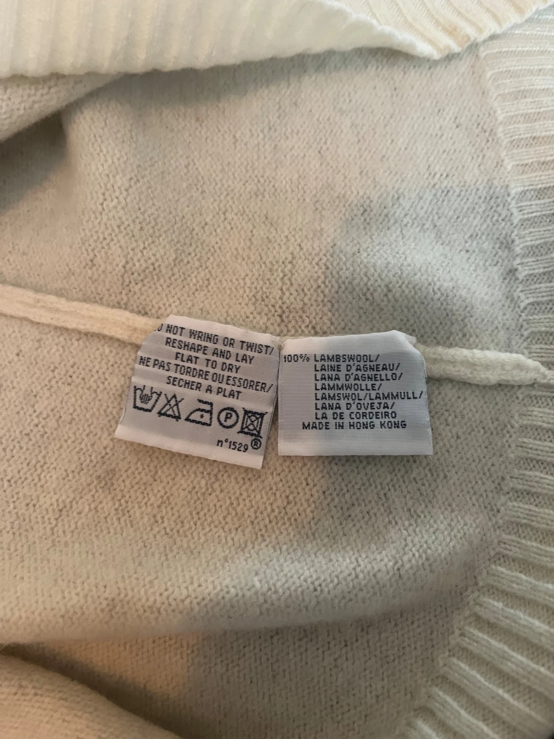 Vit stickad tröja Polo Ralph Lauren - 6