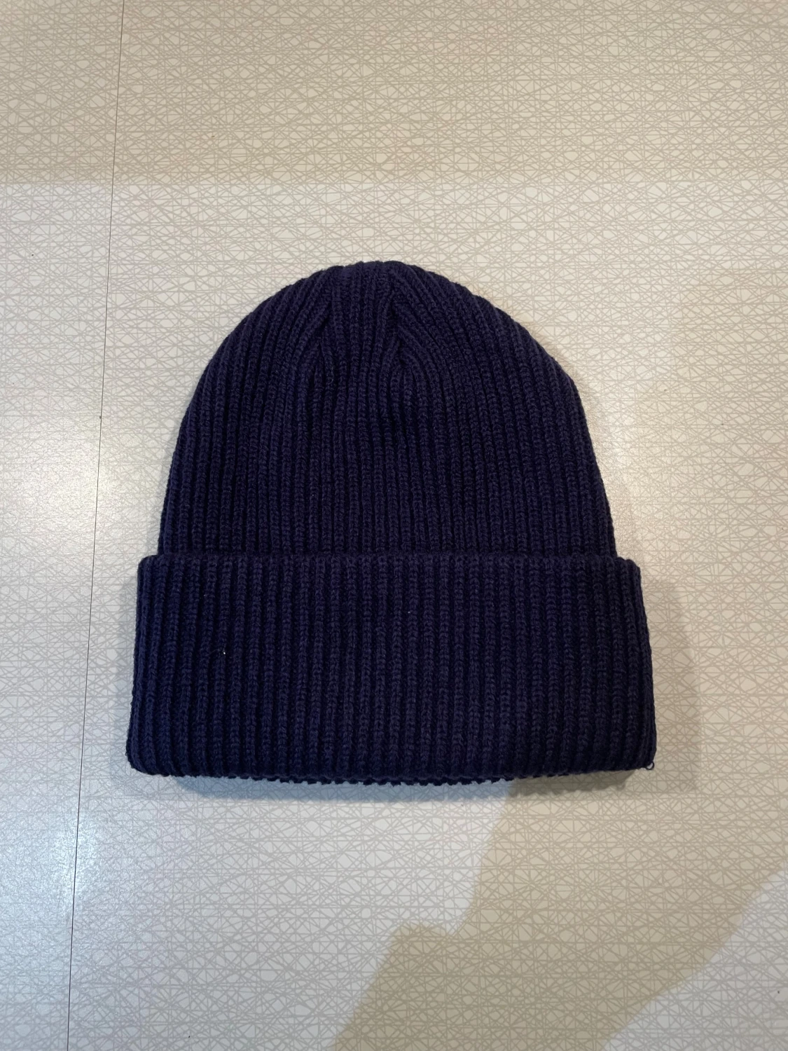 Mörkblå ribbad mössa Polo Ralph Lauren - 3