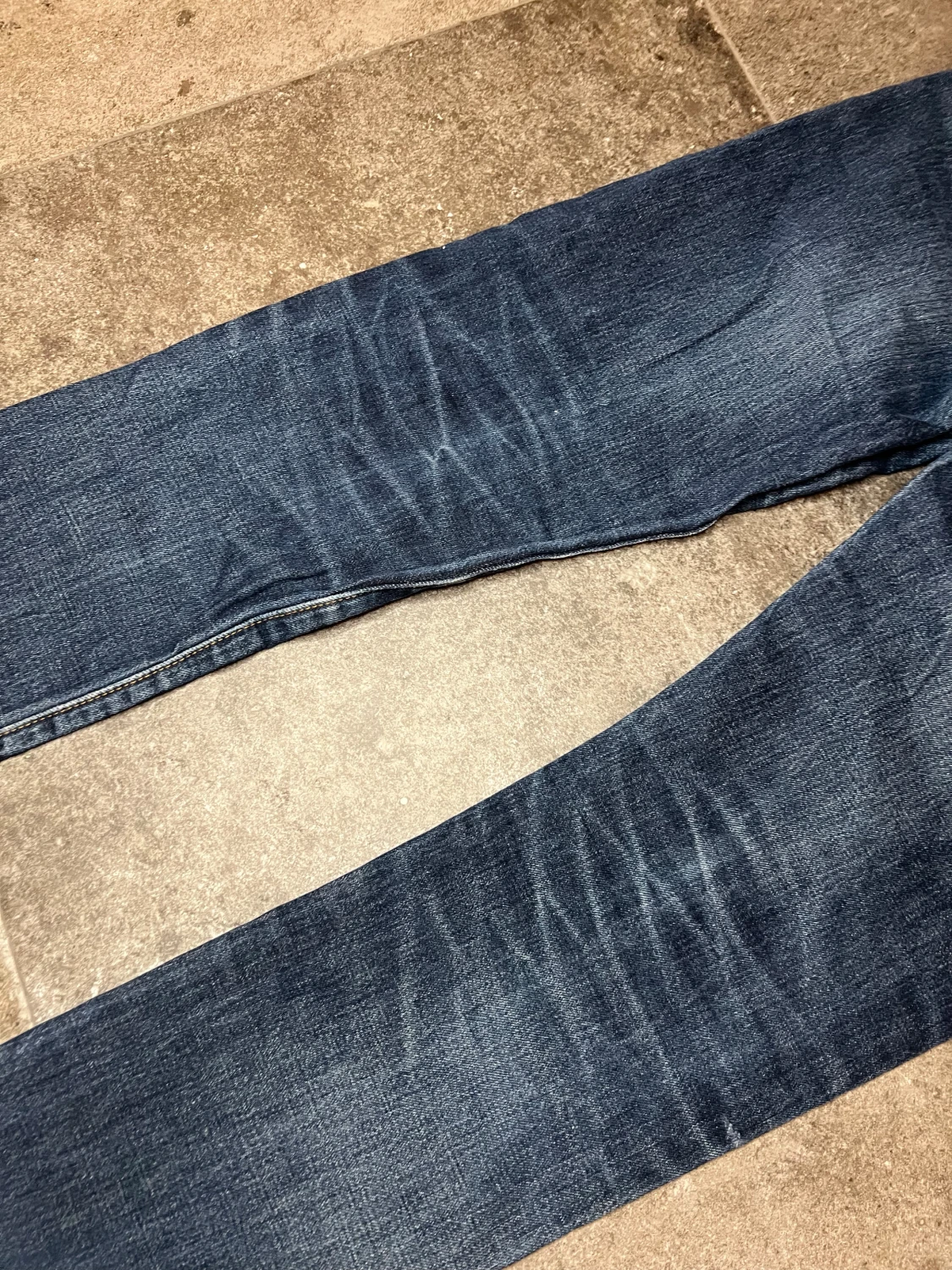 Vintage Selvedge Levis 501 White Oak - 4