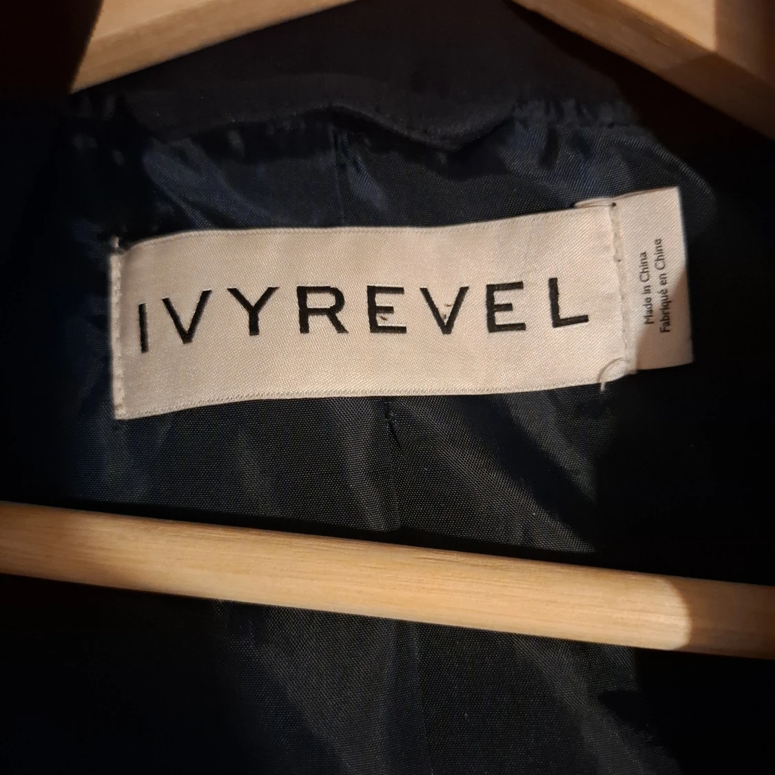 Mörkblå bikerjacka från Ivyrevel - 1