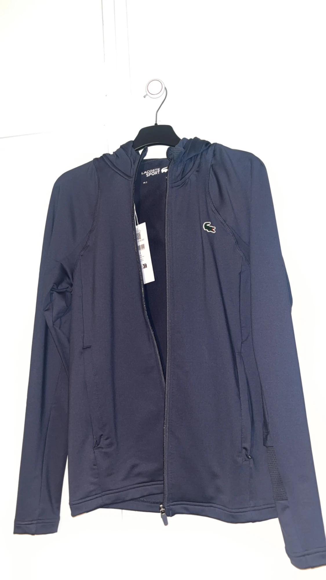 Marinblå vindjacka från Lacoste Sport - 1