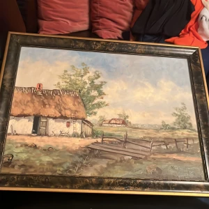 Tavla – Olja på duk, signerad Simon Dahl - Tavla – Olja på duk, signerad Simon Dahl