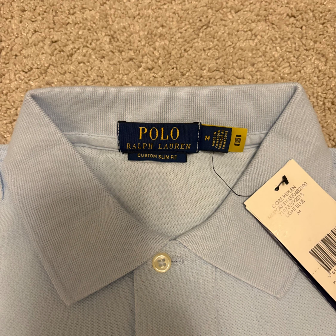 Ljusblå pikétröja från Polo Ralph Lauren - 2