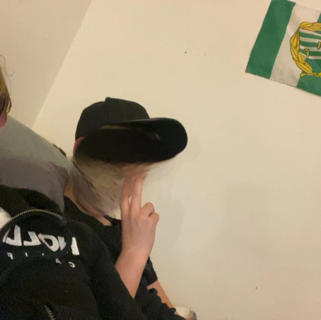 Svart Fendi keps med monogram - 4