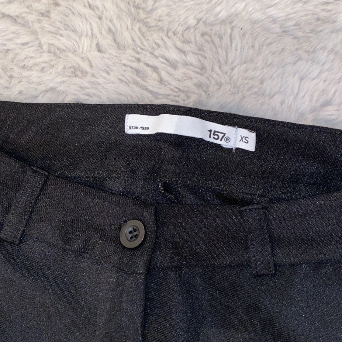 Svarta kostymbyxor - 4