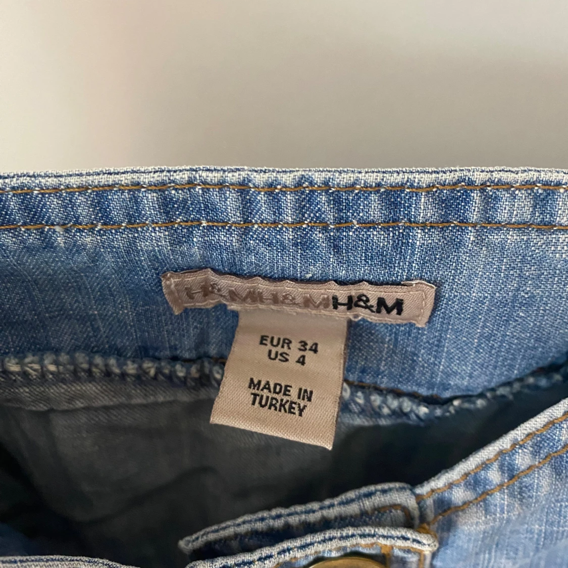 Jeansklänning med knappar från H&M - 3