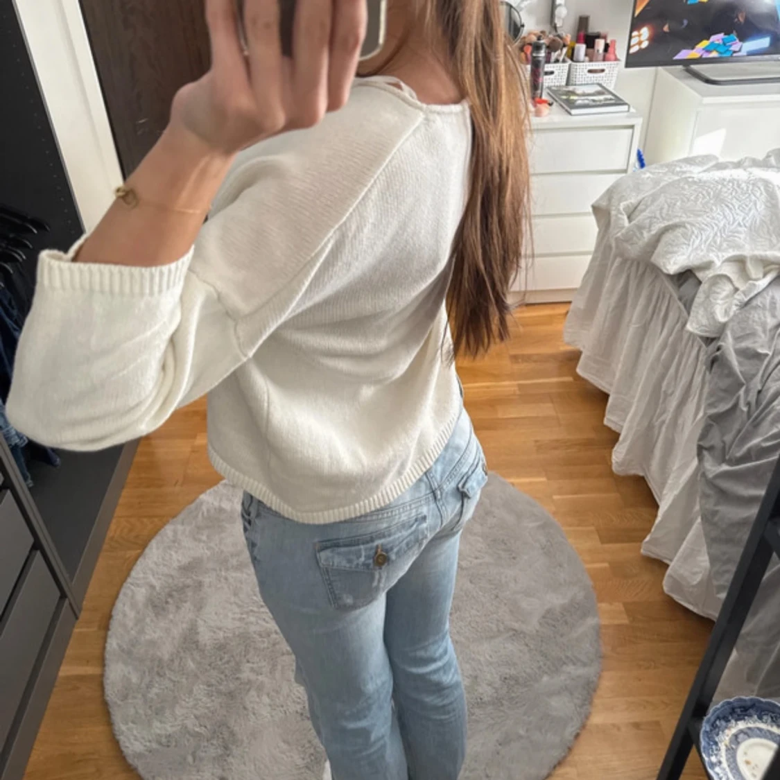 Trekvarts ärmad  tröja  - 2