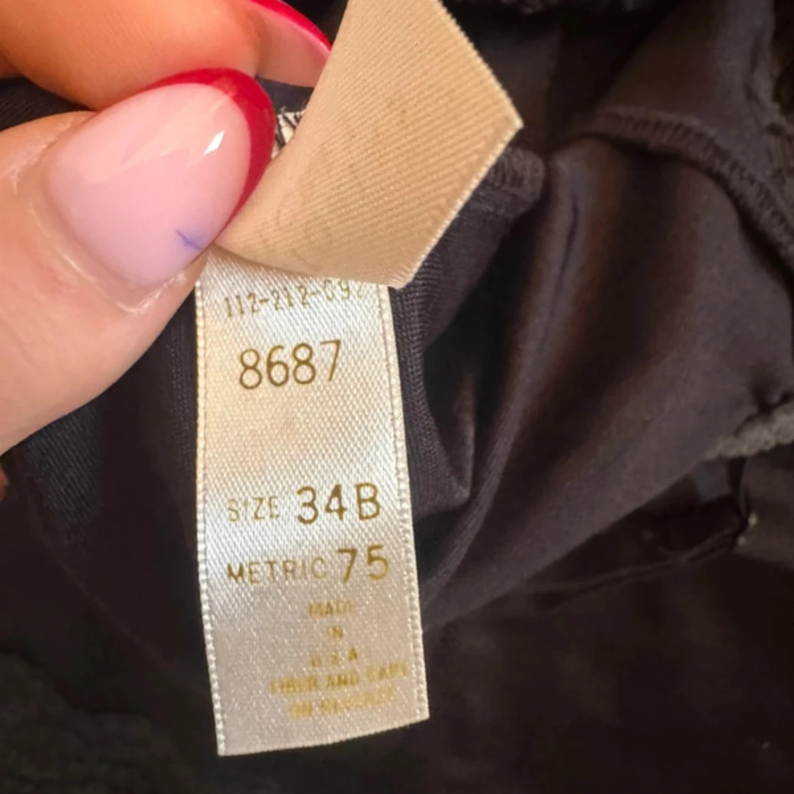 Svart spetsnattlinne från Victoria's Secret - 4