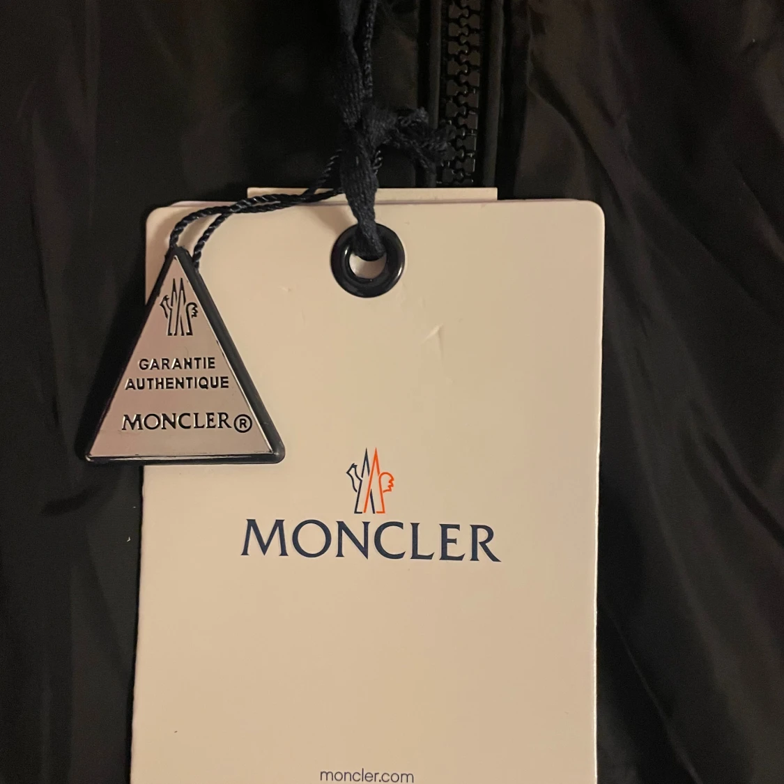 Svart vindjacka från Moncler - 2