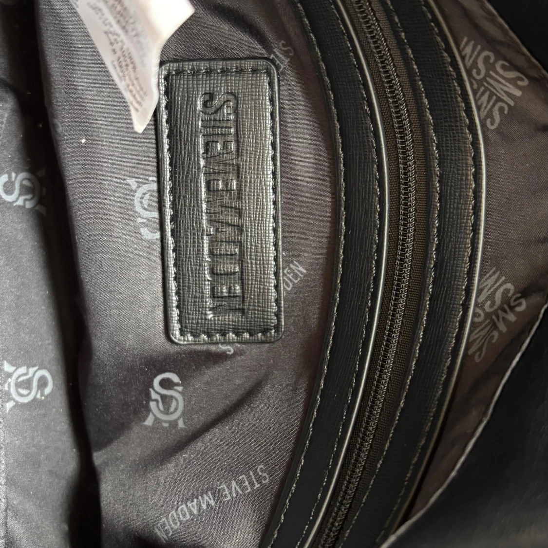 Svart quiltad axelväska Steve Madden - 3