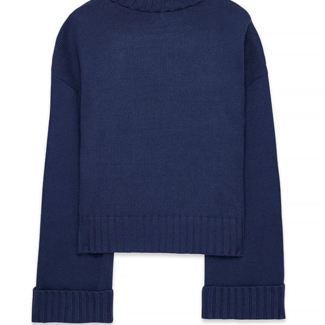 Marinblå stickad tröja från NA-KD - 2