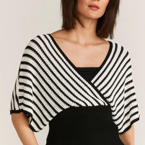 Smocked waist flare sleeves knitted top - Perfect condition like new 